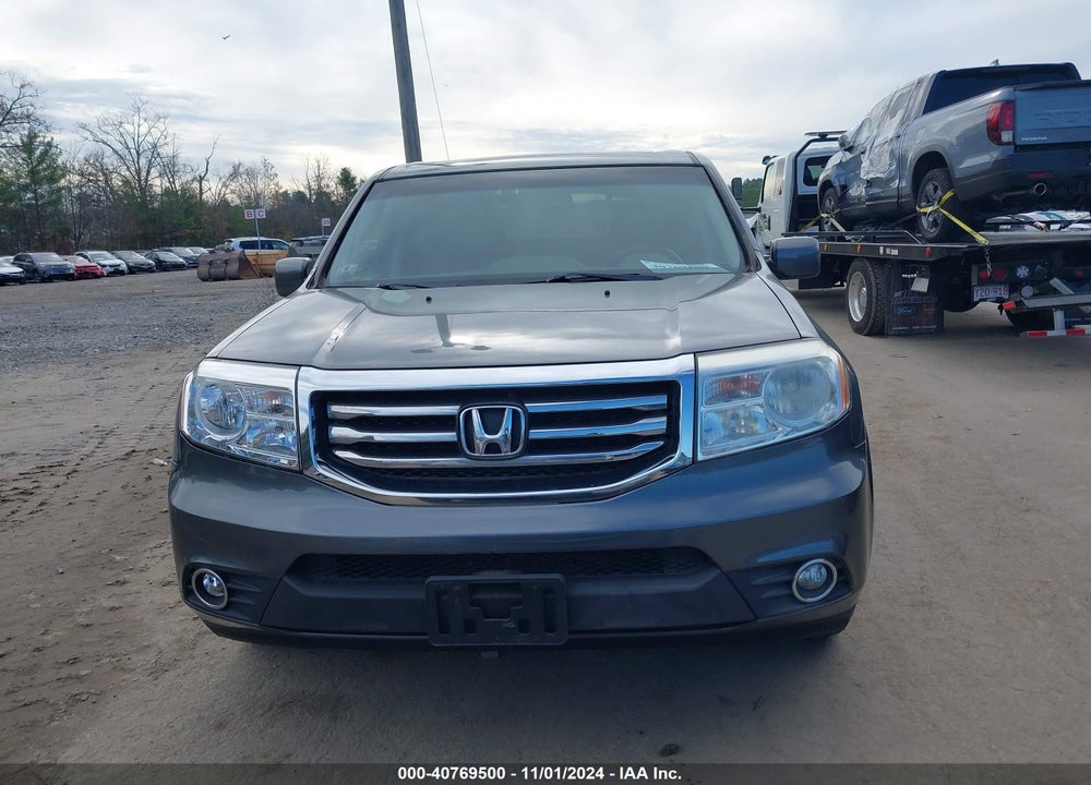 2012 HONDA PILOT EX-L VIN: 5FNYF4H51CB022653