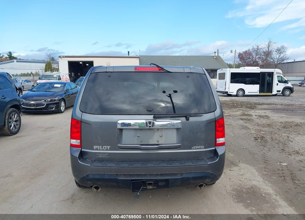 2012 HONDA PILOT EX-L VIN: 5FNYF4H51CB022653