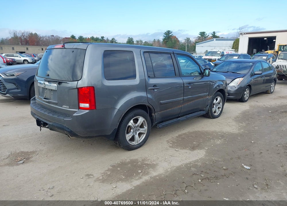 2012 HONDA PILOT EX-L VIN: 5FNYF4H51CB022653
