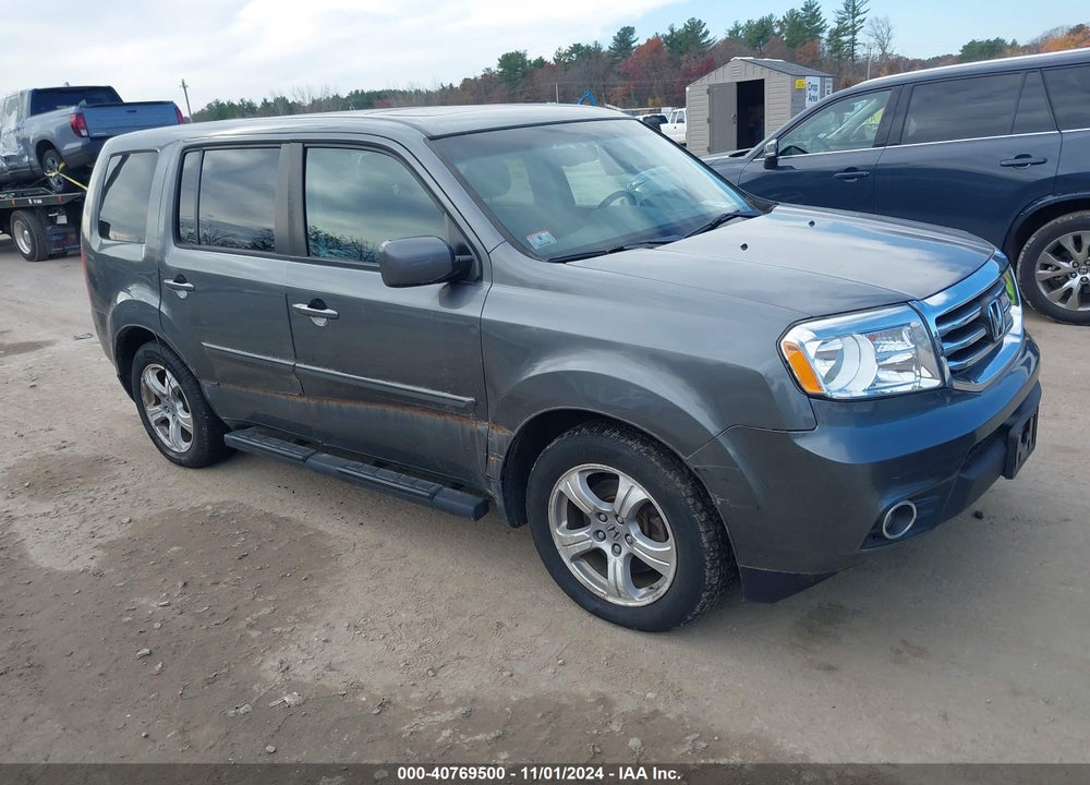 2012 HONDA PILOT EX-L VIN: 5FNYF4H51CB022653