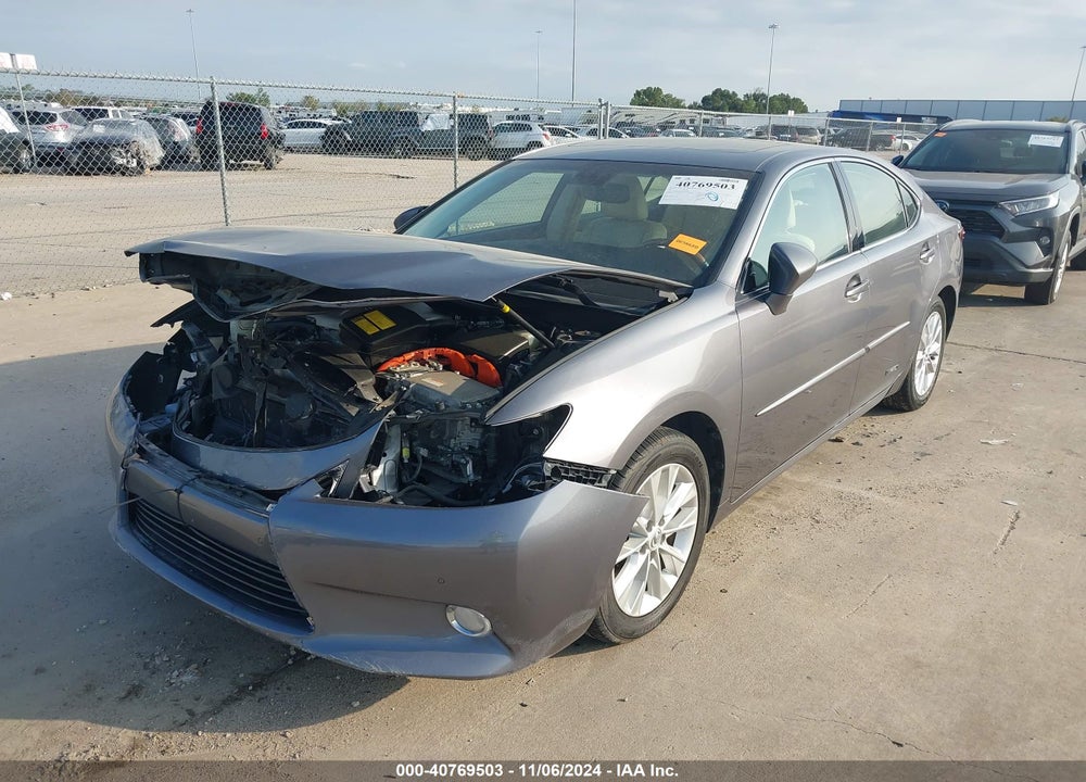 2013 LEXUS ES 300H VIN: JTHBW1GG5D2017627
