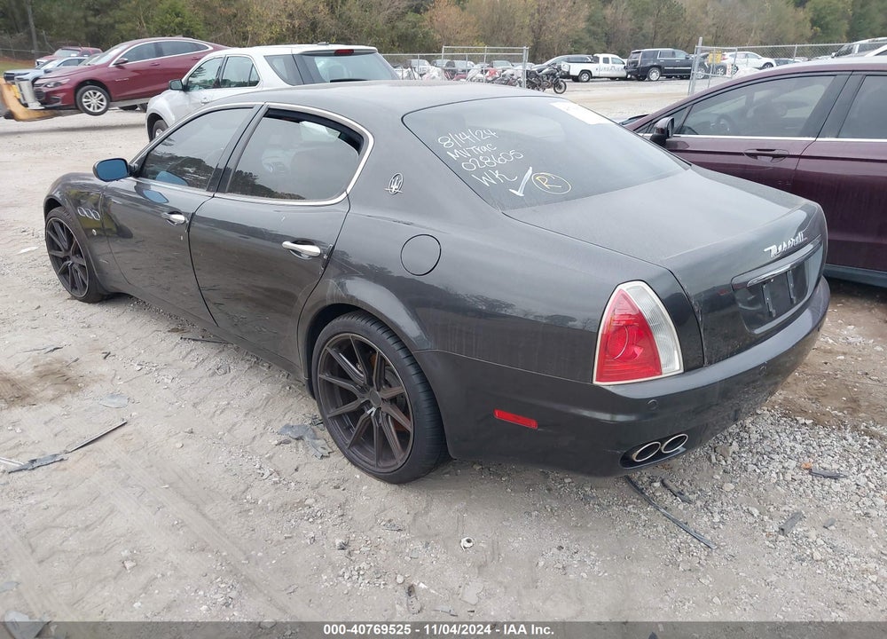2007 MASERATI QUATTROPORTE BASE AUTOMATIC/EXECUTIVE GT AUTOMATIC/SPORT GT AUTOMATIC VIN: ZAMFE39A970028605