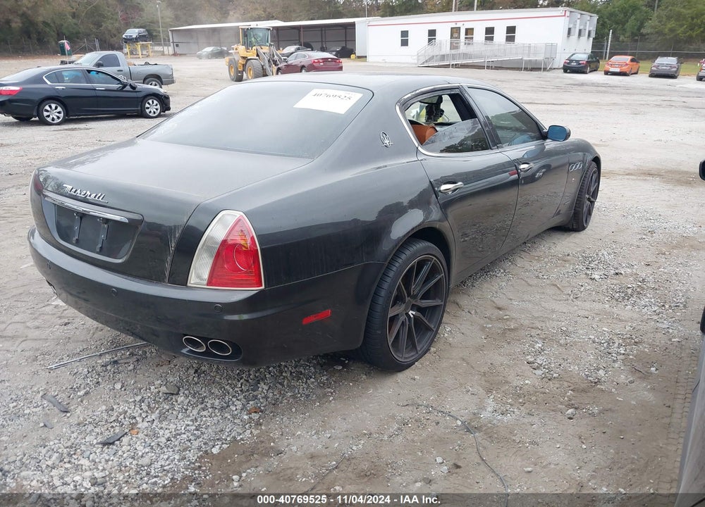 2007 MASERATI QUATTROPORTE BASE AUTOMATIC/EXECUTIVE GT AUTOMATIC/SPORT GT AUTOMATIC VIN: ZAMFE39A970028605