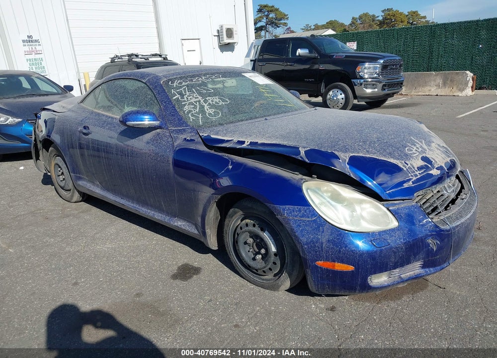 2004 LEXUS SC 430 VIN: JTHFN48Y240050870