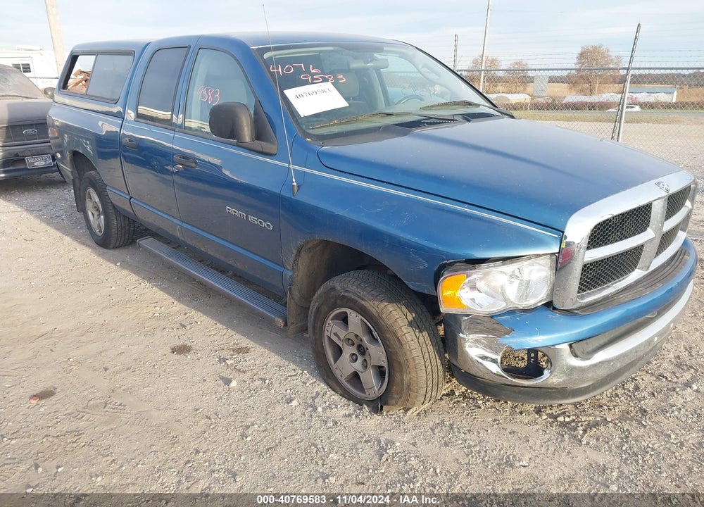 2004 DODGE RAM 1500 SLT/LARAMIE VIN: 1D7HU18N44S787421