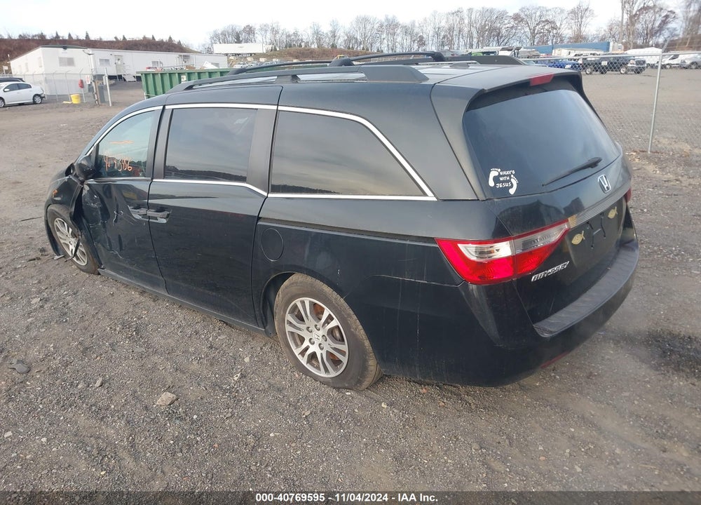 2011 HONDA ODYSSEY EX-L VIN: 5FNRL5H65BB091498