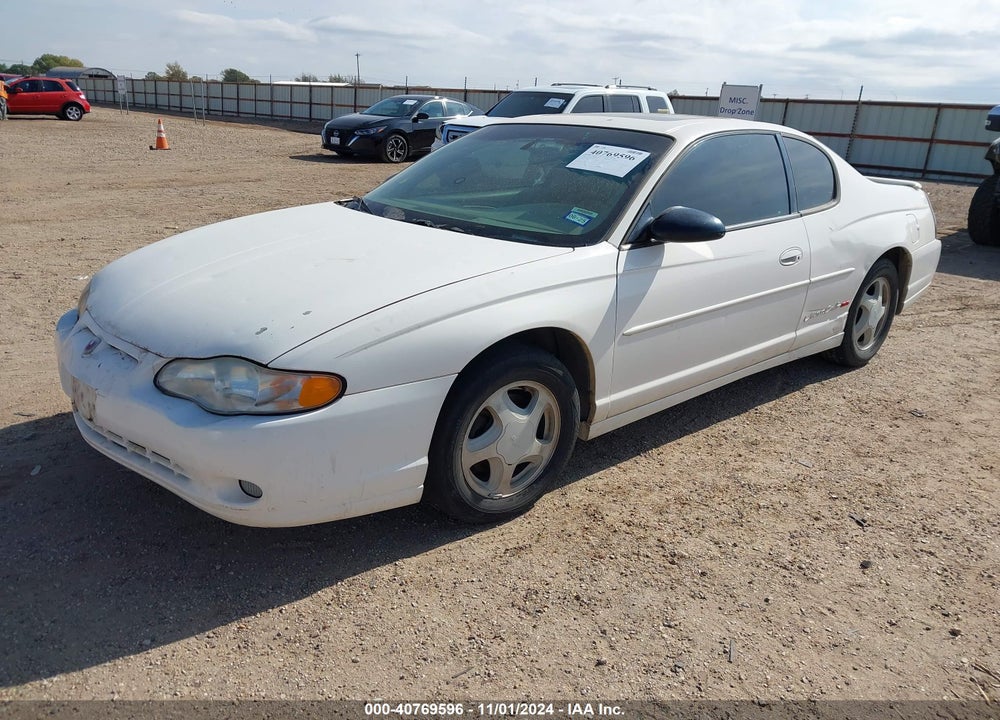 2002 CHEVROLET MONTE CARLO SS VIN: 2G1WX15K229141319