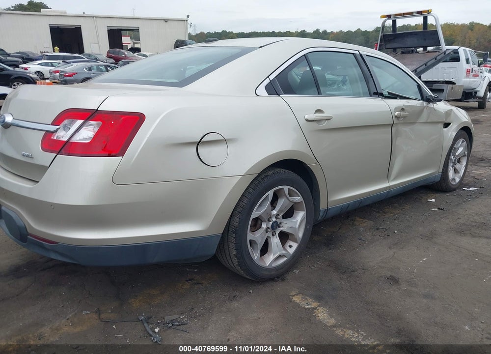 2011 FORD TAURUS SEL VIN: 1FAHP2EW7BG132941