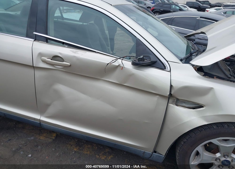 2011 FORD TAURUS SEL VIN: 1FAHP2EW7BG132941