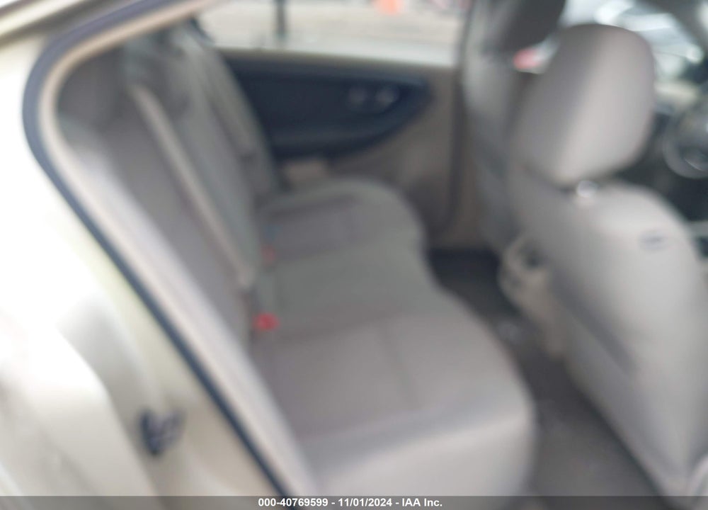 2011 FORD TAURUS SEL VIN: 1FAHP2EW7BG132941