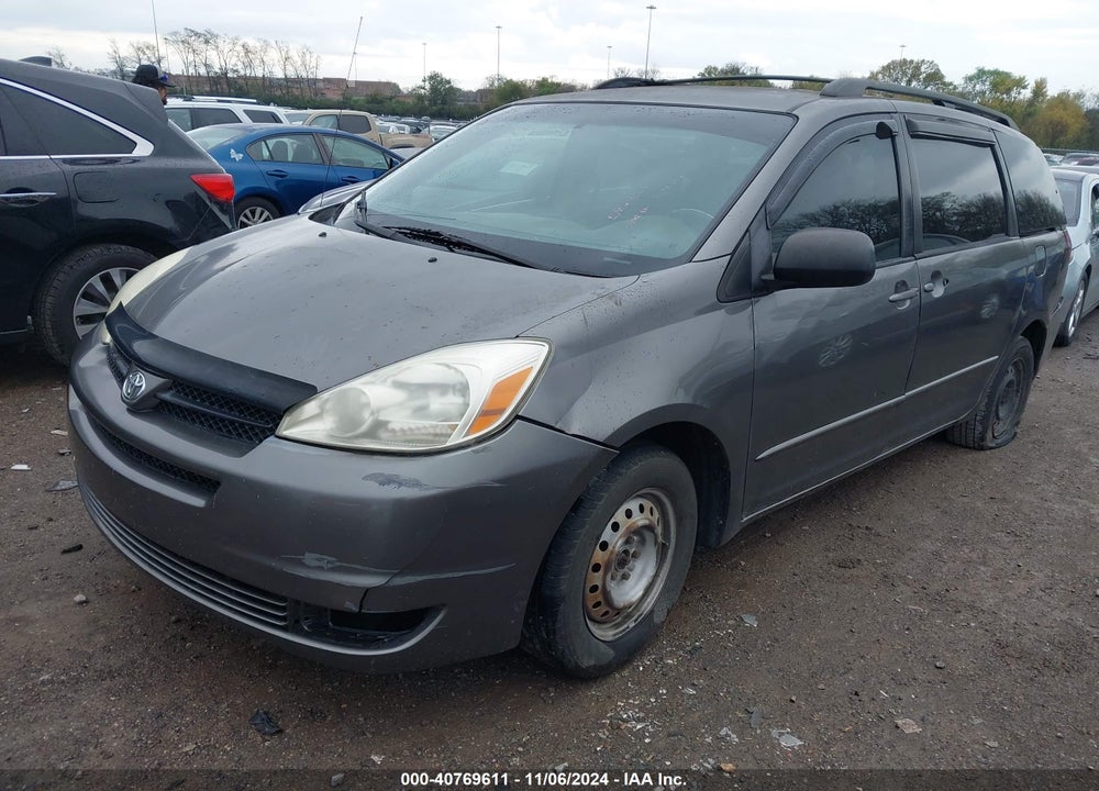 2005 TOYOTA SIENNA CE VIN: 5TDZA23C05S315648