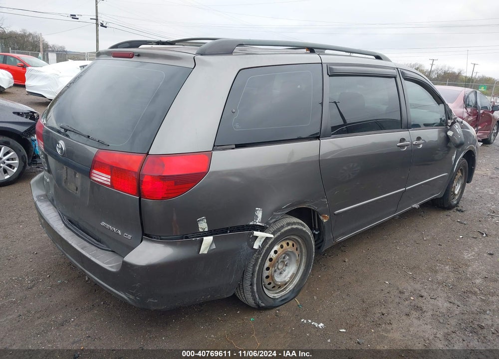2005 TOYOTA SIENNA CE VIN: 5TDZA23C05S315648