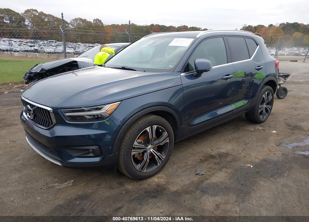 2022 VOLVO XC40 T5 INSCRIPTION VIN: YV4162UL7N2653615
