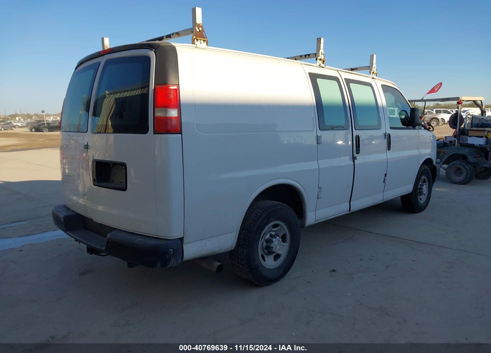 2017 CHEVROLET EXPRESS 2500 WORK VAN VIN: 1GCWGAFF8H1117337