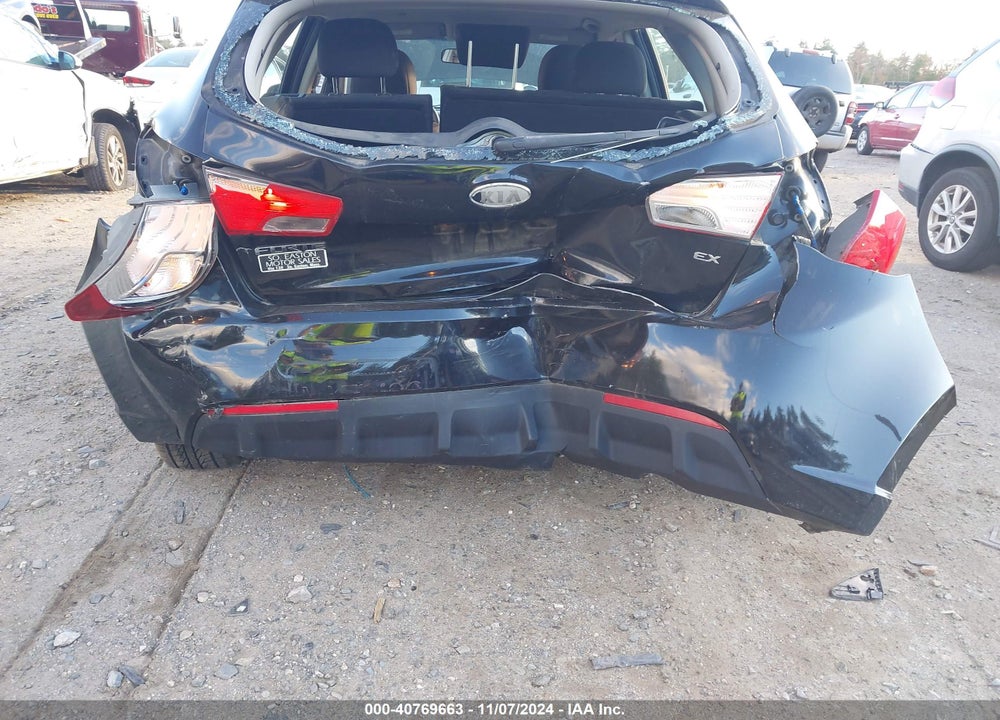 2013 KIA FORTE EX VIN: KNAFU5A27D5728139