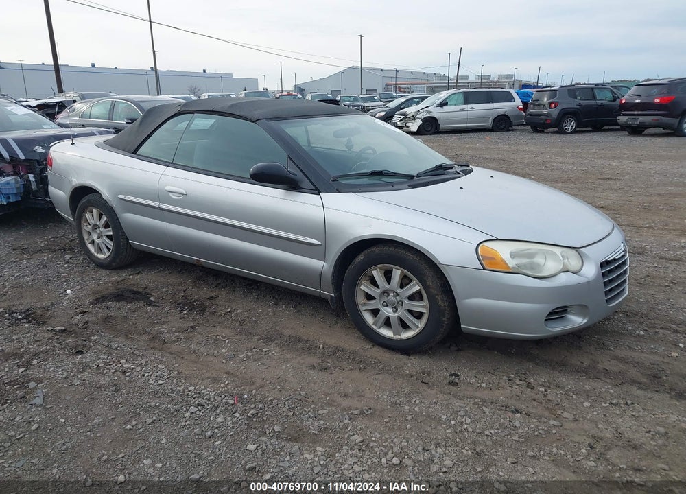 2004 CHRYSLER SEBRING GTC VIN: 1C3EL75R94N270631