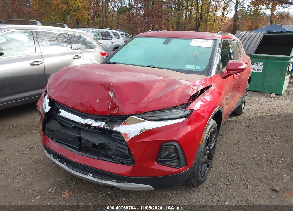 2020 CHEVROLET BLAZER FWD 1LT VIN: 3GNKBBRA9LS579469
