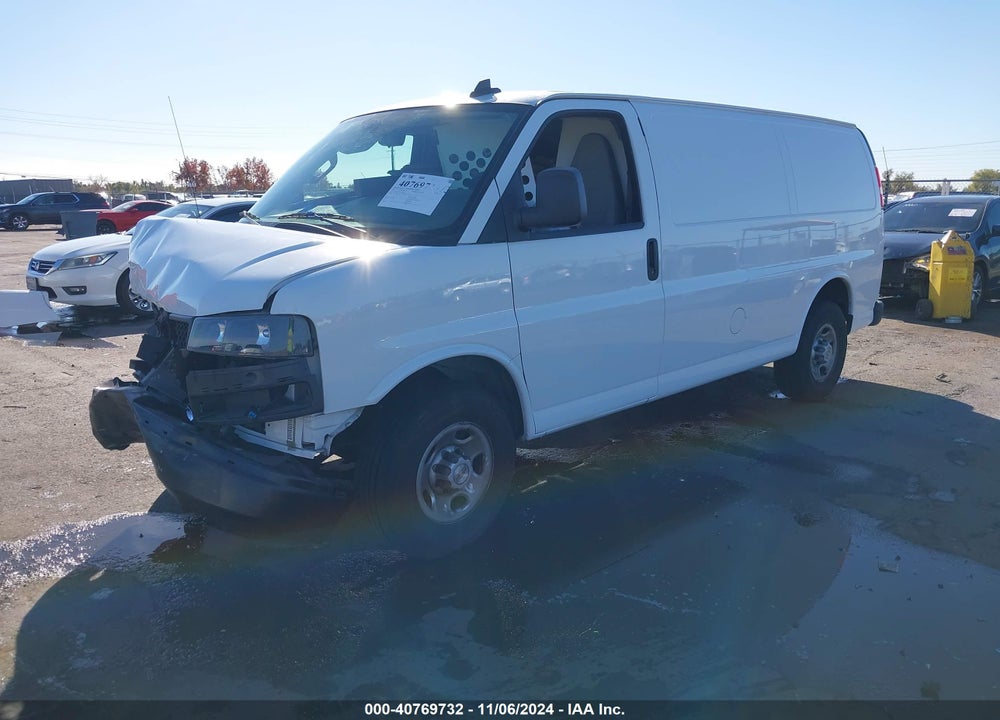 2023 CHEVROLET EXPRESS CARGO RWD 2500 REGULAR WHEELBASE WT VIN: 1GCWGAFP5P1220805