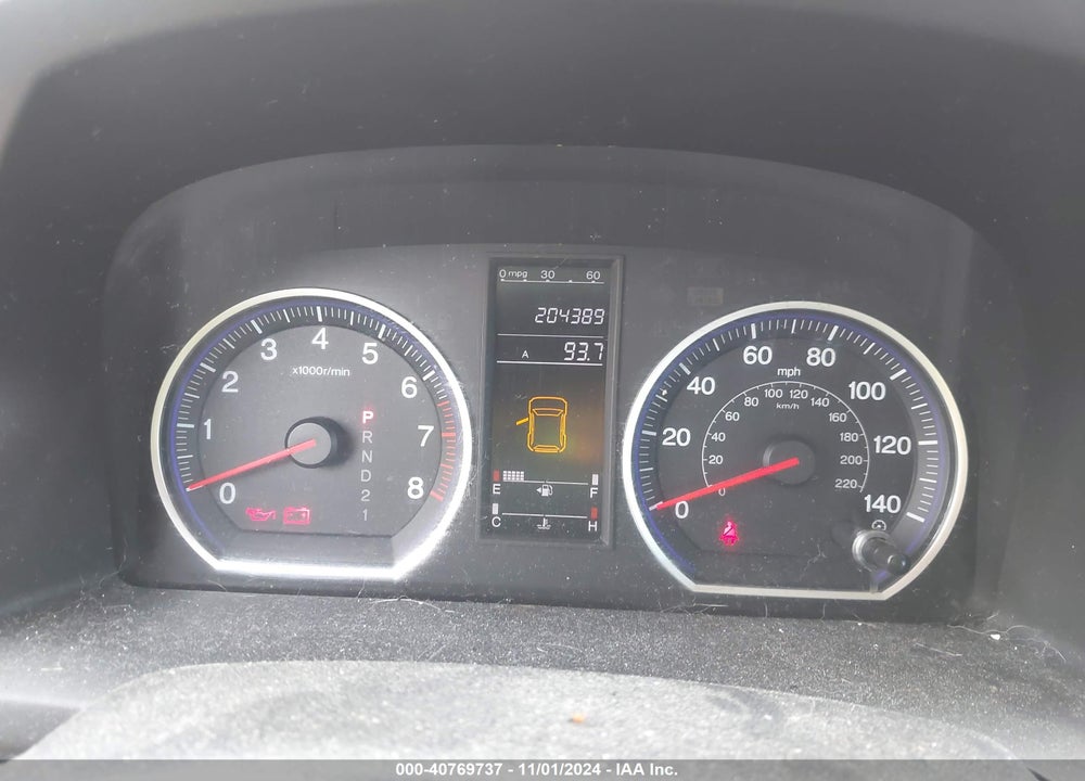 2009 HONDA CR-V LX VIN: 5J6RE48329L010839