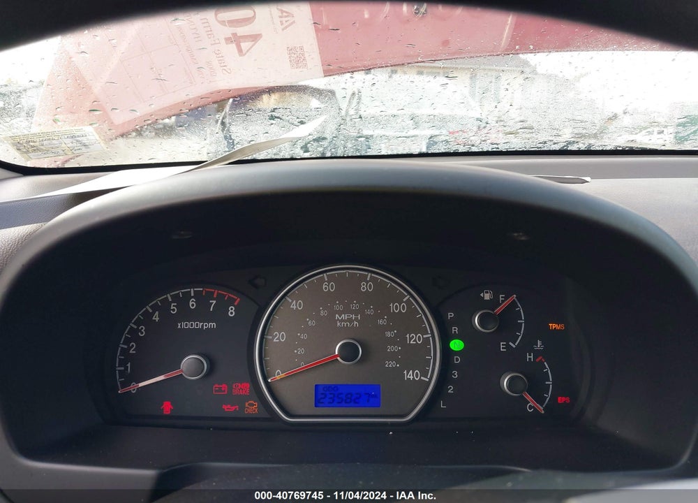 2008 HYUNDAI ELANTRA GLS/SE VIN: KMHDU46D98U450995