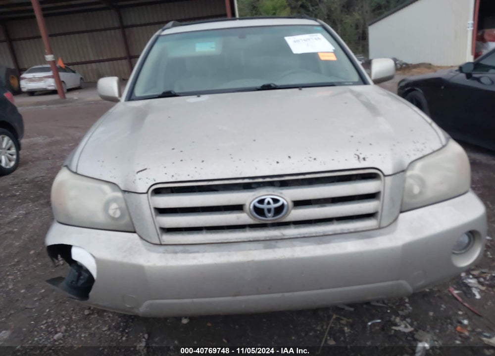 2005 TOYOTA HIGHLANDER LIMITED V6 VIN: JTEDP21A950075573
