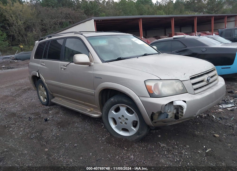 2005 TOYOTA HIGHLANDER LIMITED V6 VIN: JTEDP21A950075573