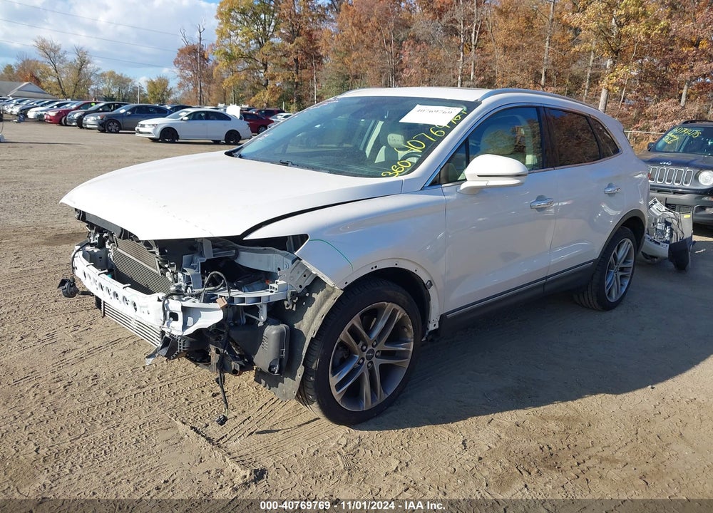 2019 LINCOLN MKC RESERVE VIN: 5LMCJ3D97KUL19047