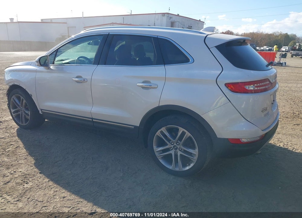 2019 LINCOLN MKC RESERVE VIN: 5LMCJ3D97KUL19047
