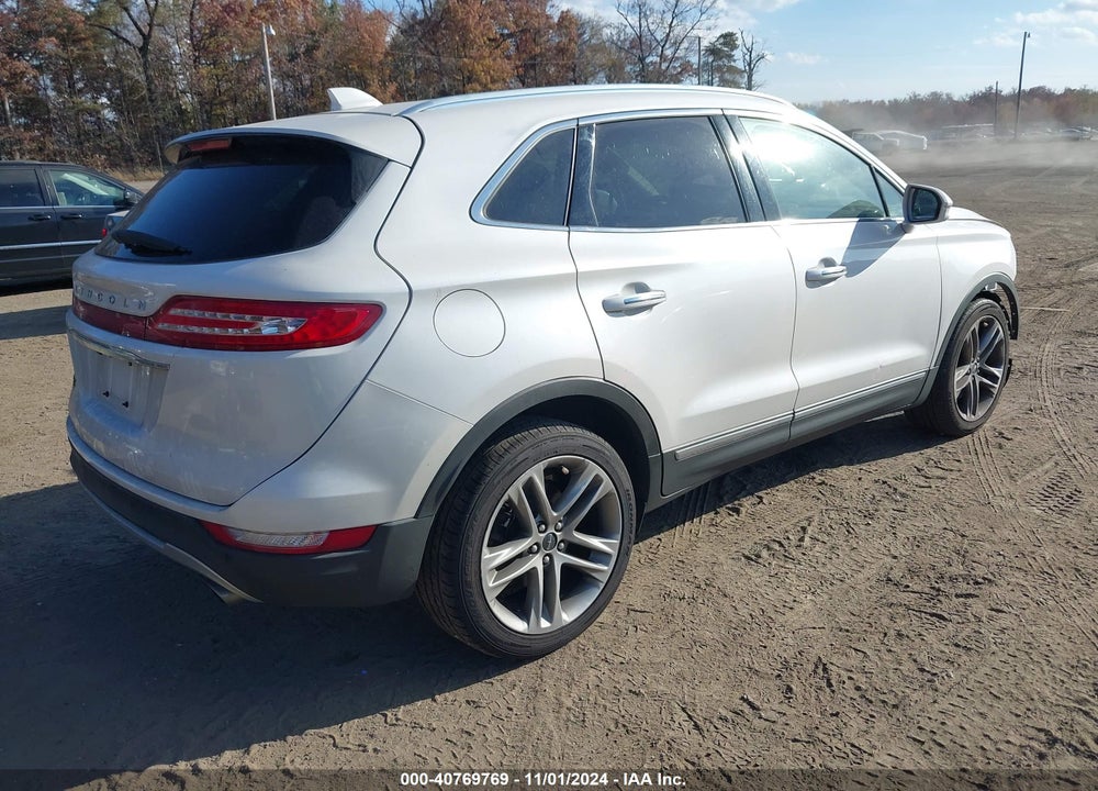 2019 LINCOLN MKC RESERVE VIN: 5LMCJ3D97KUL19047