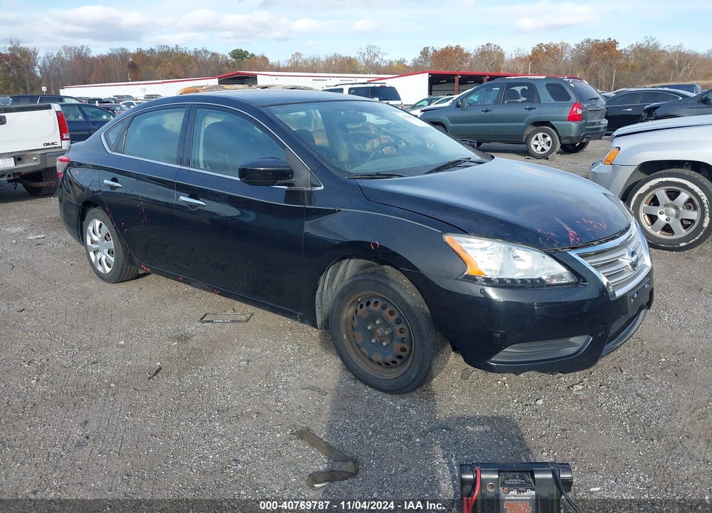 2014 NISSAN SENTRA S VIN: 3N1AB7AP1EY341488