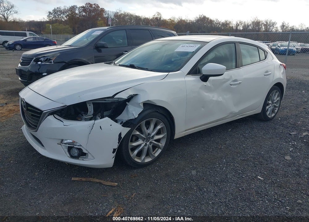 2014 MAZDA MAZDA3 VIN: JM1BM1L38E1205866