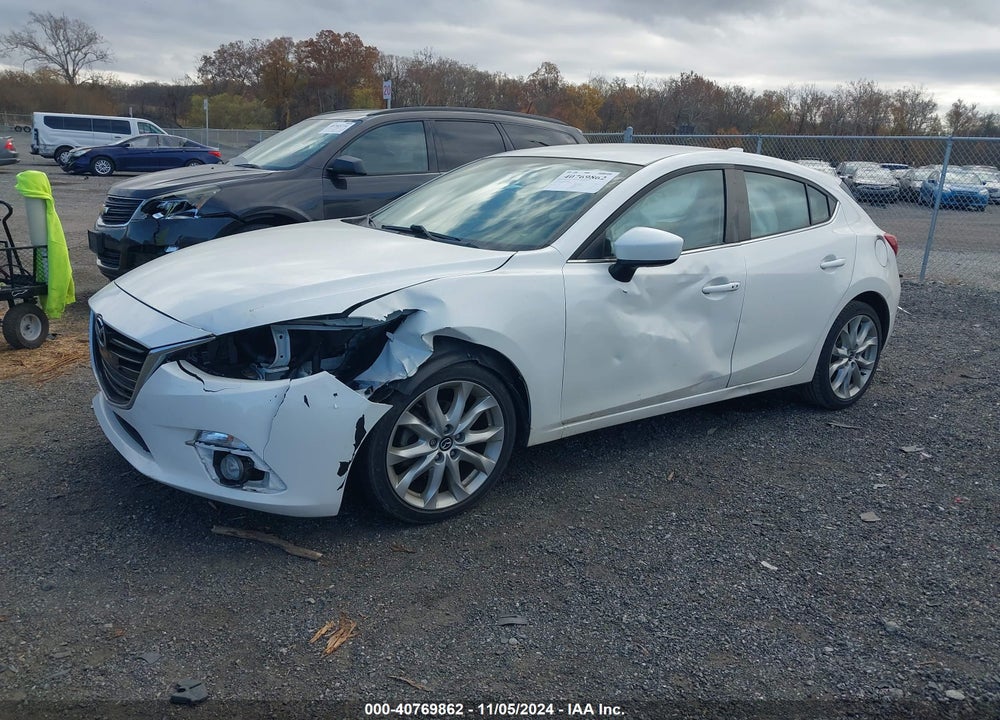 2014 MAZDA MAZDA3 VIN: JM1BM1L38E1205866