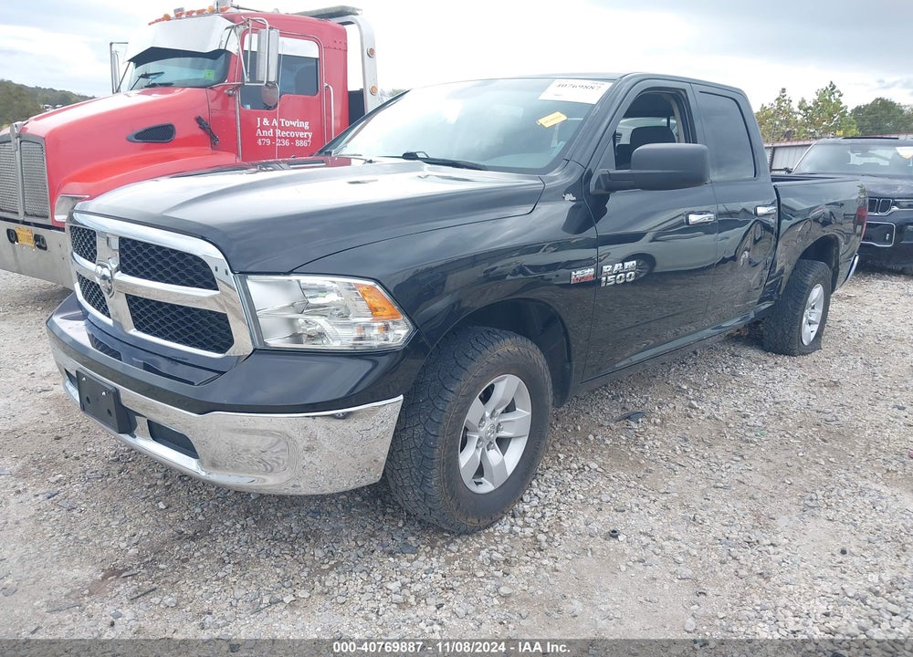 2017 RAM 1500 SLT 4X4 6'4 BOX VIN: 1C6RR7GT8HS578487