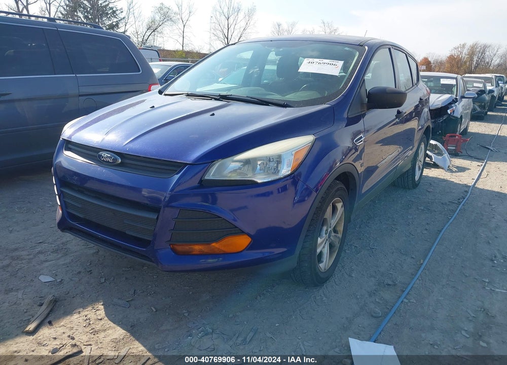 2014 FORD ESCAPE S VIN: 1FMCU0F74EUE56018