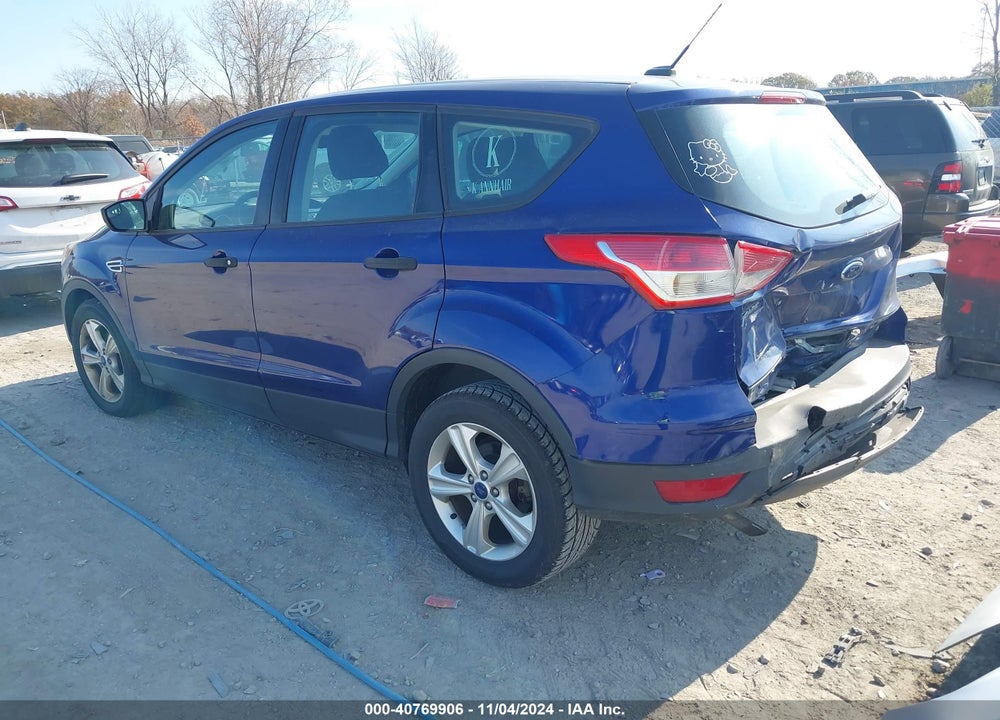 2014 FORD ESCAPE S VIN: 1FMCU0F74EUE56018