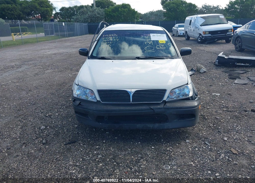 2002 MITSUBISHI LANCER ES VIN: JA3AJ26E92U036926