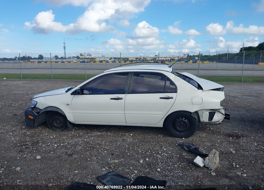2002 MITSUBISHI LANCER ES VIN: JA3AJ26E92U036926