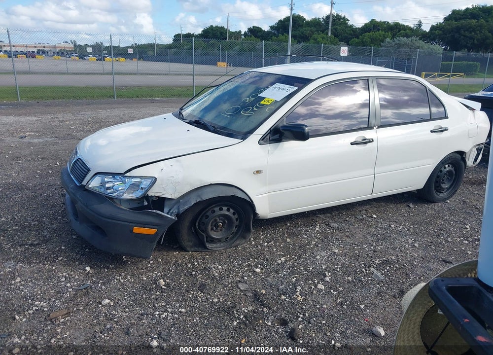 2002 MITSUBISHI LANCER ES VIN: JA3AJ26E92U036926