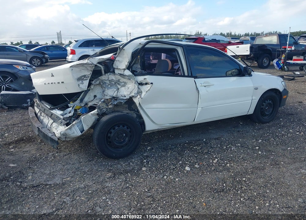 2002 MITSUBISHI LANCER ES VIN: JA3AJ26E92U036926