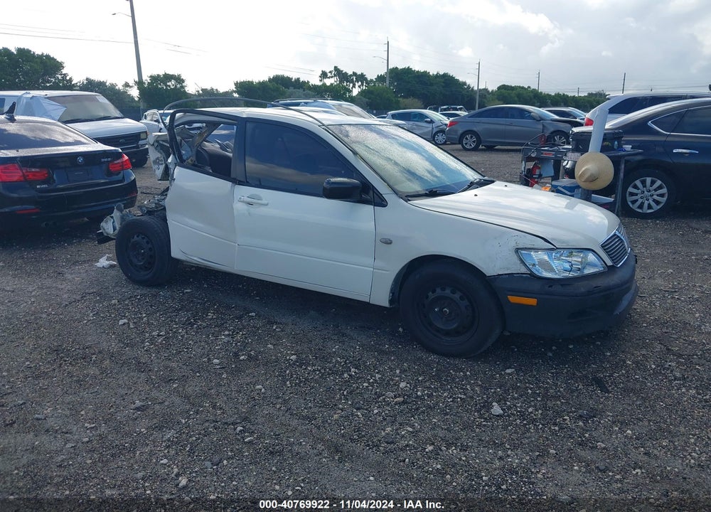 2002 MITSUBISHI LANCER ES VIN: JA3AJ26E92U036926