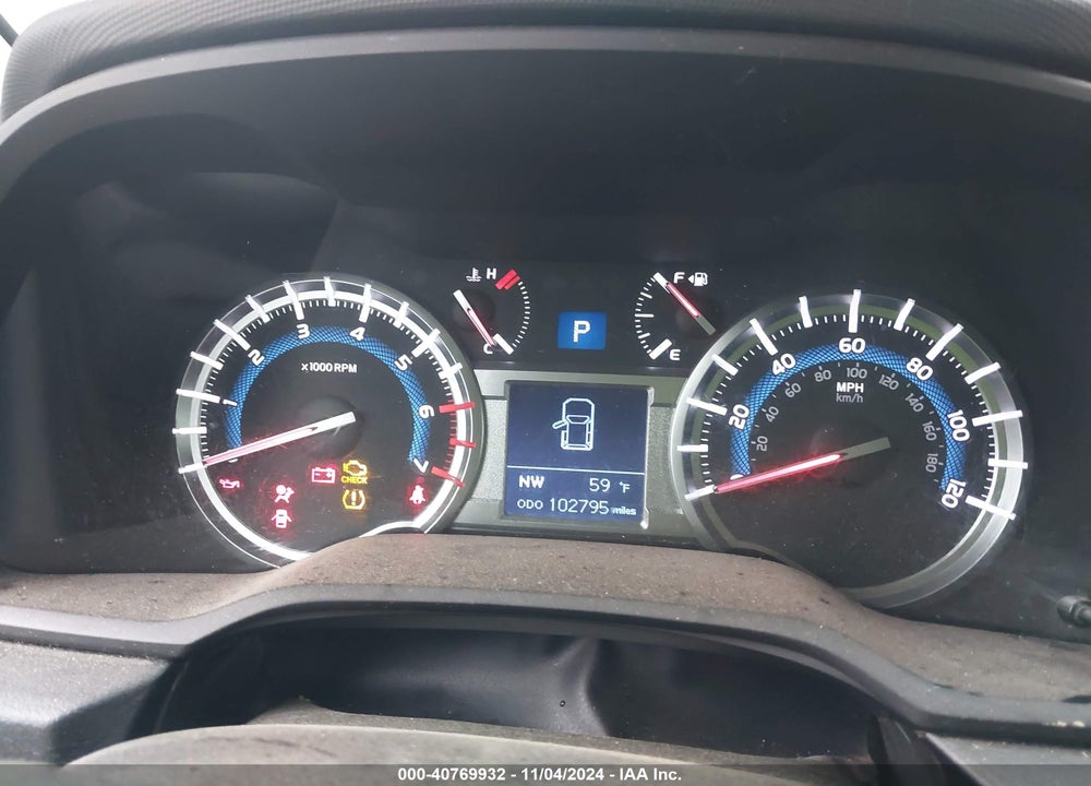 2018 TOYOTA 4RUNNER TRD OFF ROAD PREMIUM VIN: JTEBU5JR6J5489009