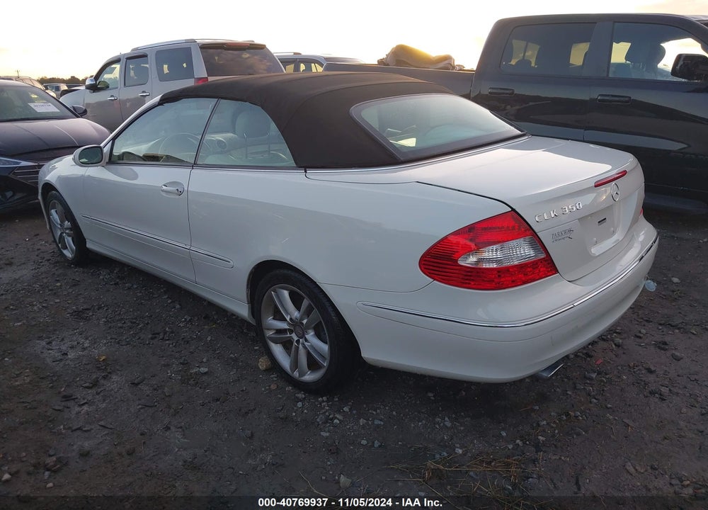 2008 MERCEDES-BENZ CLK 350 VIN: WDBTK56F88F236144