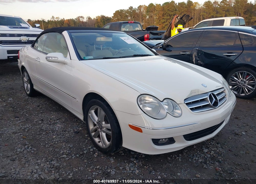 2008 MERCEDES-BENZ CLK 350 VIN: WDBTK56F88F236144
