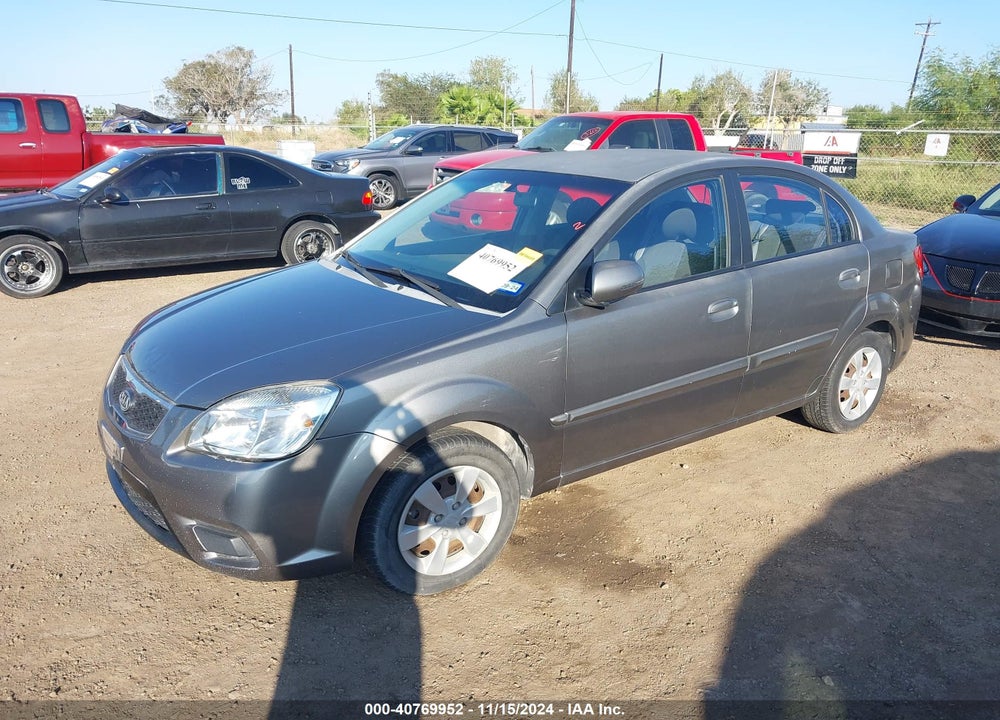 2011 KIA RIO LX VIN: KNADH4A3XB6913856
