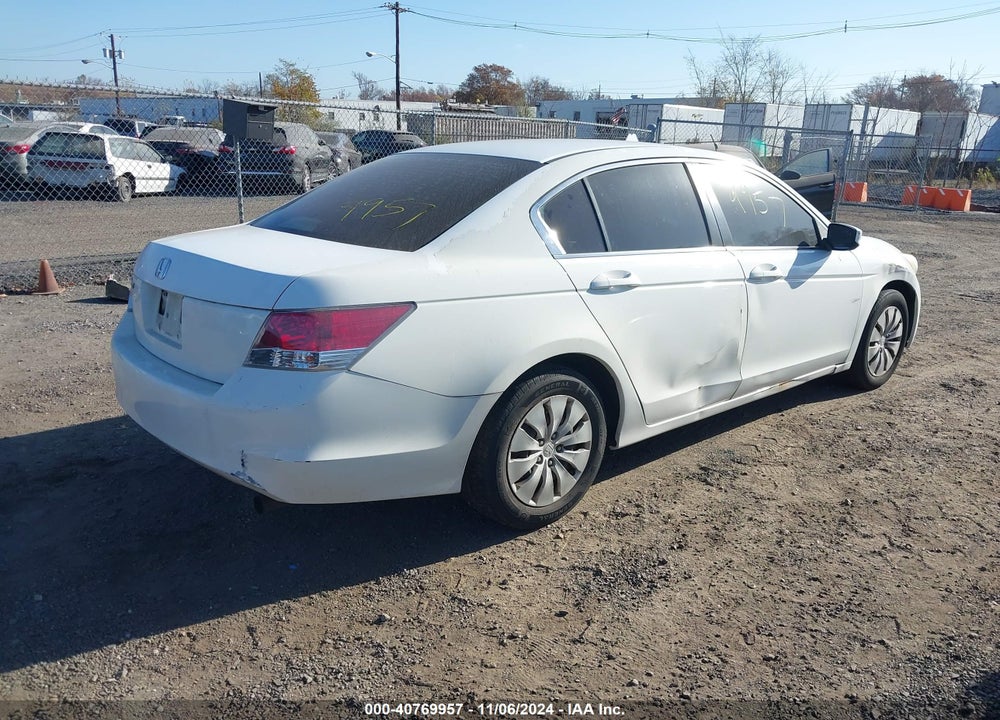 2008 HONDA ACCORD 2.4 LX VIN: 1HGCP26358A057422