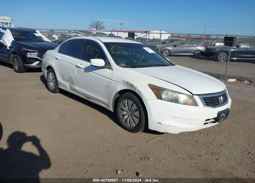 2008 HONDA ACCORD 2.4 LX VIN: 1HGCP26358A057422
