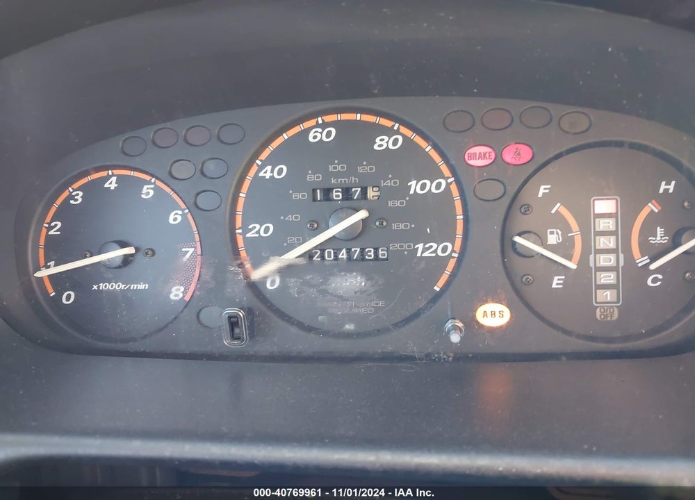 2000 HONDA CR-V EX VIN: JHLRD1868YC030855