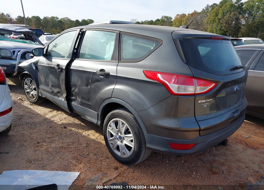 2016 FORD ESCAPE S VIN: 1FMCU0F72GUB51961