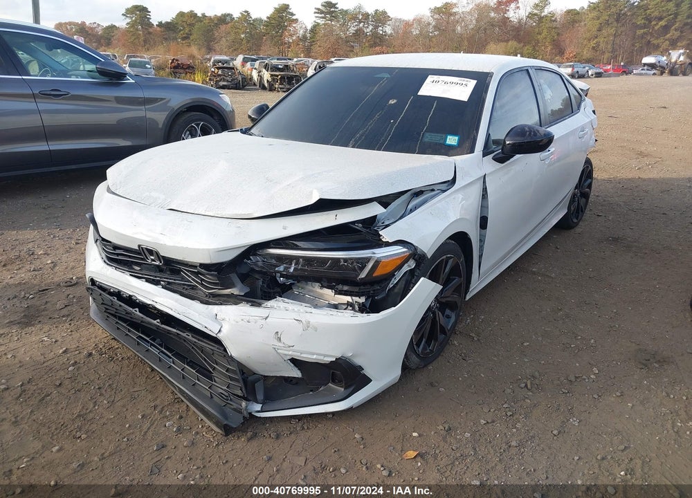 2024 HONDA CIVIC VIN: 2HGFE2F51RH581514