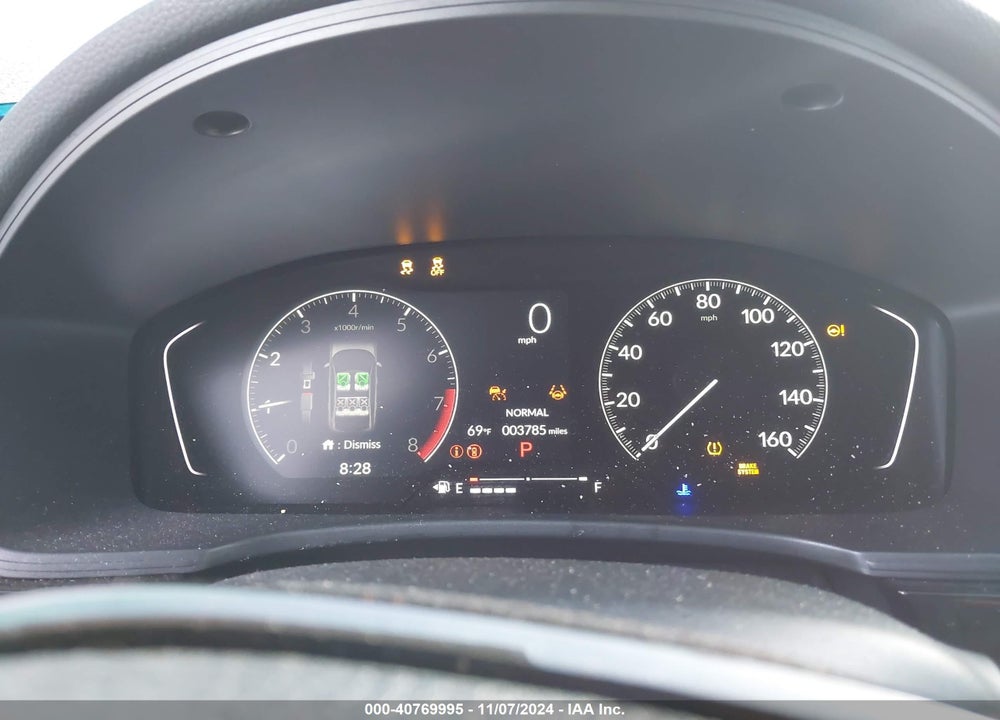 2024 HONDA CIVIC VIN: 2HGFE2F51RH581514